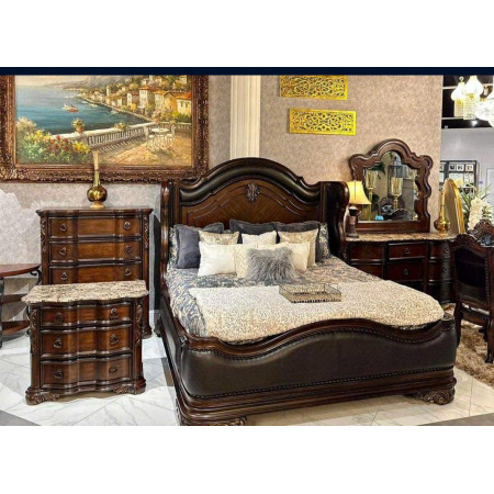 MB6615 - Imperial : Giường Ngủ Châu Âu - Kích Nệm 1m53 x 2m03